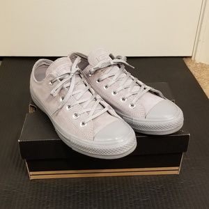 Converse Chuck Taylor All Star Grey Suede Low Tops